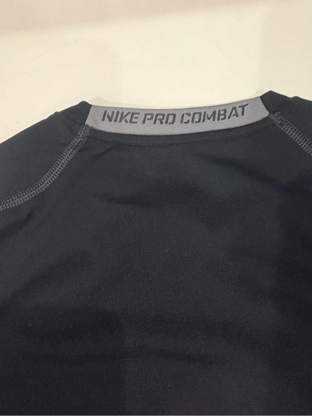 Brand New Boys Nike Pro Combatn Dri-Fit Black Shirt XL
